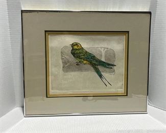 Limited Edition Framed Swallow Tail Print