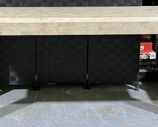 Totally Rad 80s Tessellated Console Table