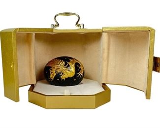 Theo Faberge Dragon Egg w/ Box