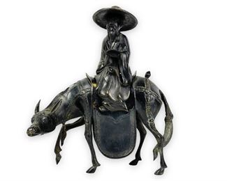 Vintage Chinese Bronze Censor