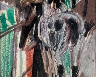 Cameron Booth Crayon On Paper 1964