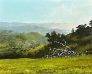 Maurice Harvey Oil on Board