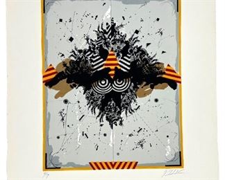 (2) Georges Dussau Lithographs