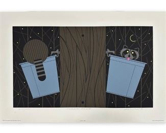 Charley Harper "Sugar Free" Serigraph