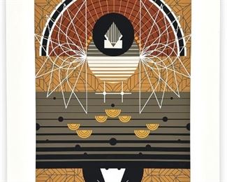 Charley Harper "Wingding" Serigraph