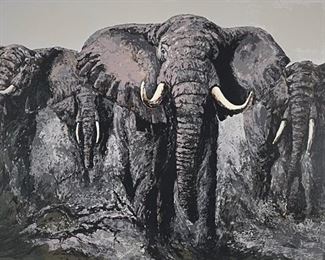 Mark King "Tembo" Serigraph