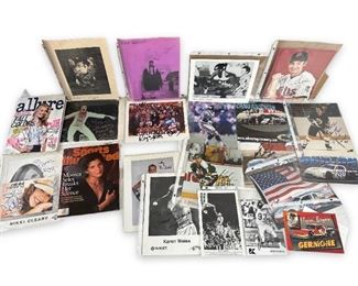 Lot Of Assorted Autographed Photos
