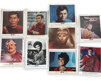Rare Collection Of Star Trek Autographed Photos