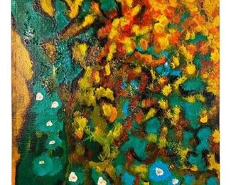 Spencer Silver Oil On Board