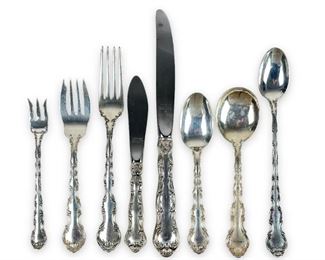 (66pc) Gorham Strassbourg Sterling Flatware Set
