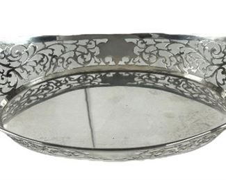 M. Buccellati Sterling Silver Bread Basket