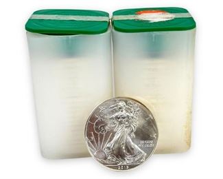 (40) 2013 Silver Eagles BU