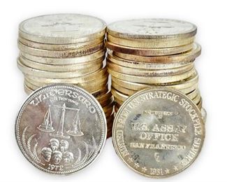 (40) 1ozt Silver Rounds