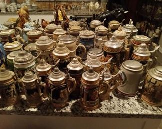 West Germany and Avon steins