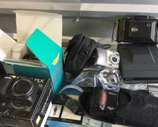 Assortment of Cameras