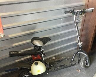 Electric Gas Scooting