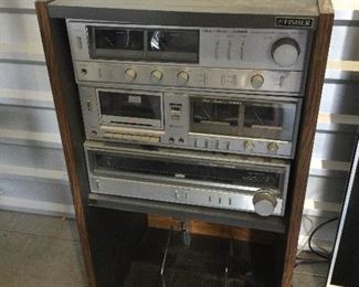 Fisher Stereo Cabinet