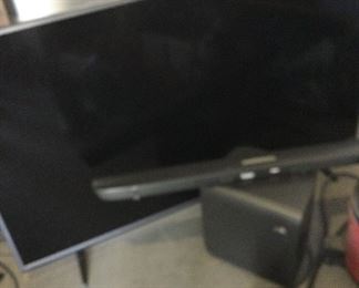 LG 60Inch Flat Screen TV with Polk Sound Bar