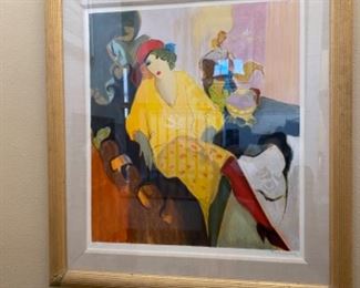 Tarkay serigraph.37’x41”.