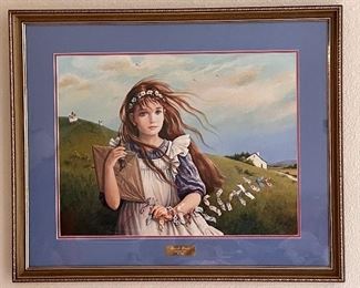 March Winds by Pati Bannister 
no. 76/485, framed 33” x 27”