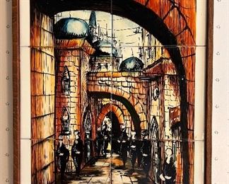 Tile wall art
12” x 18”