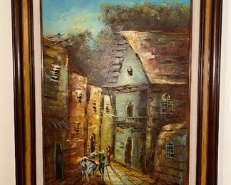 Framed wall art
24” x 31”