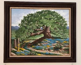 Bluebonnet framed wall art
37” x 31”