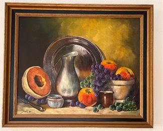 Framed wall art
23” x 19”