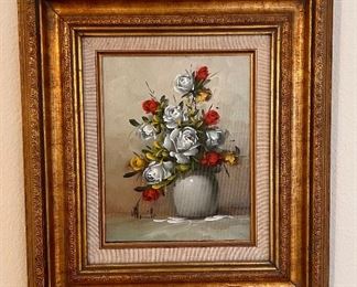 Framed wall art
16” x 18”