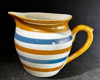 Iridescent striped pitcher 