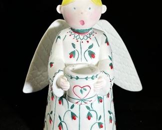 Angel candleholder 