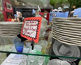 L’talia glass, incomplete set of Lenox “Butler’s Pantry Gourmet”