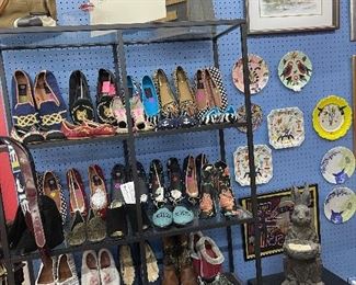 A huge collection of NEW  (old) stock “Bye Page” shoes. All different sizes!!!