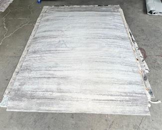 $260 USD Akari Gray and Cream Area Rug 8 x 11 ft. - HOP104-R6 ALL OFFERS CONSIDERED Description: Muted color tones and artistically interwoven in a linear pattern creating the transitional appeal of this power-loomed area rug. Lustrous for a luxe touch as a sleek cream and silver accent like a jewel in the room.
Dimensions: 8 x 11 ft
Location: Local pick up Portland, OR. Contact us for shipper suggestions https://goodbyhello.com/products/copy-of-7x10-trellis-elevated-fretwork-tufted-teal-white-area-rug-hop104-r5?_pos=50&_sid=00494f4c8&_ss=r