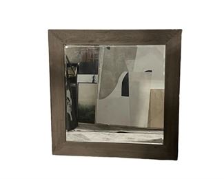 $40.00 USD Rustic Distressed Grey toned Heavy Framed Mirror - HOP104-15 ALL OFFERS CONSIDERED Description: This accent mirror decorates your walls with rustic style and helps to bounce the light around your space. It strikes a square silhouette and features an engineered grey toned wood frame in a distressed finish that lends some rustic appeal. The mirror brings clean-lined design and a modern flair to the room.
Dimensions: 45 x 45
Local pick up Portland, OR. Contact us for shipper suggestions
Condition: Used. There are marks on the upper right edge of the mirror that could likely be disquised with wood filler or makers. See pictures for greater detail. https://goodbyhello.com/products/rustic-distressed-grey-toned-heavy-framed-mirror-hop104-15?_pos=8&_sid=2001089eb&_ss=r