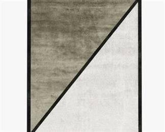 $1800 Rove Concepts Rug in Istanbul Pearl/Silvan Sage- HOP10411323-5 Description: Revealing in its unique character, this rug invites you to dive into an atmosphere of pure sophistication with its asymmetrical silhouette. Featuring a multi-colored design and striking black border, it's a refreshing take on the classic rug.
Materials: Hand-loomed 100% viscose Rug thickness 0.3"
Dimensions: 9' x 12' Color/Finish: Istanbul Pearl/Silvan Sage
Condition: Like new condition. Used only for staging purposes and in immaculate condition.
Location: Local pick up Portland, OR 97202. Contact us or go to our website and use the
"Need a shipper" tab to access our list of suggested local and national providers. https://goodbyhello.com/products/copy-of-rove-concepts-mia-swivel-lounge-chair-in-moonstone-velvet-hop10411323-4?_pos=4&_sid=4b46cc3a7&_ss=r