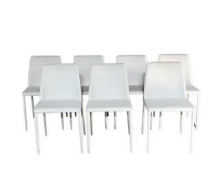 $400 USD Moe's Home Collections Nora White Fabric Dining Chair 8 avail HOP104-12423-1 Description: A single shade of color blocking adds an elegant touch of fine dining with these seats. The Nora dining chairs' iron frame is covered in a material that is aesthetic and soft to the touch. Its square shape and minimal construction provide a beautiful contemporary modern design.
Dimensions: 17.5 x 22 x 32 in | Seat H 18” Seat W 17.5” Seat D 17”
Condition: Used for staging purposes only. In very good condition with only very minor signs of use consistent with staging.
Location: Local pick up Portland, OR. Easy access pick up at warehouse bay door. Shipping suggestions available by request. https://goodbyhello.com/products/moes-upholstered-dining-chairs-8-available-hop104-12423-1?_pos=1&_sid=2bcaf0a03&_ss=r