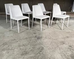 $400 USD Moe's Home Collections Nora White Fabric Dining Chair 8 avail HOP104-12423-1 Description: A single shade of color blocking adds an elegant touch of fine dining with these seats. The Nora dining chairs' iron frame is covered in a material that is aesthetic and soft to the touch. Its square shape and minimal construction provide a beautiful contemporary modern design.
Dimensions: 17.5 x 22 x 32 in | Seat H 18” Seat W 17.5” Seat D 17”
Condition: Used for staging purposes only. In very good condition with only very minor signs of use consistent with staging.
Location: Local pick up Portland, OR. Easy access pick up at warehouse bay door. Shipping suggestions available by request. https://goodbyhello.com/products/moes-upholstered-dining-chairs-8-available-hop104-12423-1?_pos=1&_sid=2bcaf0a03&_ss=r