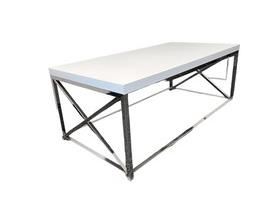 $100 USD Monarch Specialties Modern Coffee Table Glossy White / Chrome MTF153-4 Decsription: The modern rectangular shape of the cocktail table and criss-cross chrome metal base provides sturdy support. Use this multi-functional coffee table to complement your living room, family room, den or office space.
Dimensions: 22"D x 44"W x 16"H
Condition: Good condition with only minor superficial marks due to shipping See photo's for more detail.
Location: Local pick up Portland, OR. Shipper suggestions available upon request. Item is in a warehouse with easy bay door access. https://goodbyhello.com/products/copy-of-clear-home-acrylic-waterfall-rectangular-bench-with-storage-shelf-mtf161-3?_pos=7&_sid=ae19d08a3&_ss=r