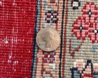 Indo Kashan Wool Rug 9' x 11'10"