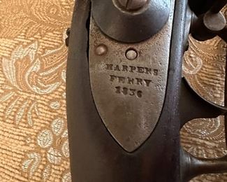 Harpers Ferry 1836 Flintlock Rifle