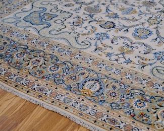 Persian Kashan Virgin Wool Rug 17' x 10'10" (1979 Iran)