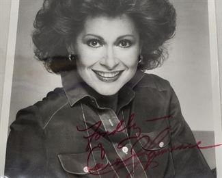 Autographed Photo Of Carol Lawrence
