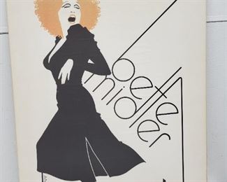 Bette Midler Bette At The Palace Posterboard