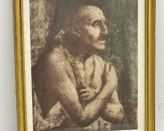 Framed Print Of Man Crossing His Arms