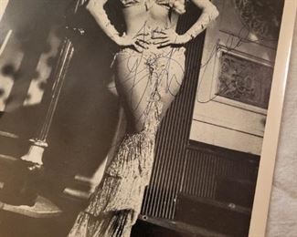 Jane Mansfield Sign Photo