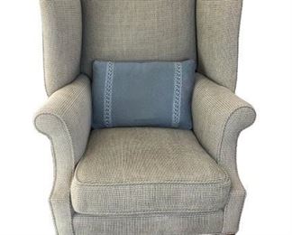 $405 Gary Monselle Upholstered Wingback Chair