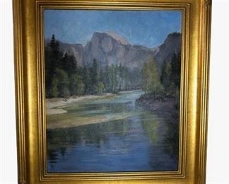 $600 Jordan Pope, Half Dome Yosemite 20*24