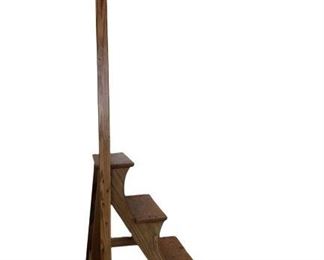 $450 Antique Library Stairs 18.25*20.5*28.5