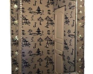 $1550 Venetian Style French Mirror Scalloped Cut Edges and Cut Star Design 23*29*2